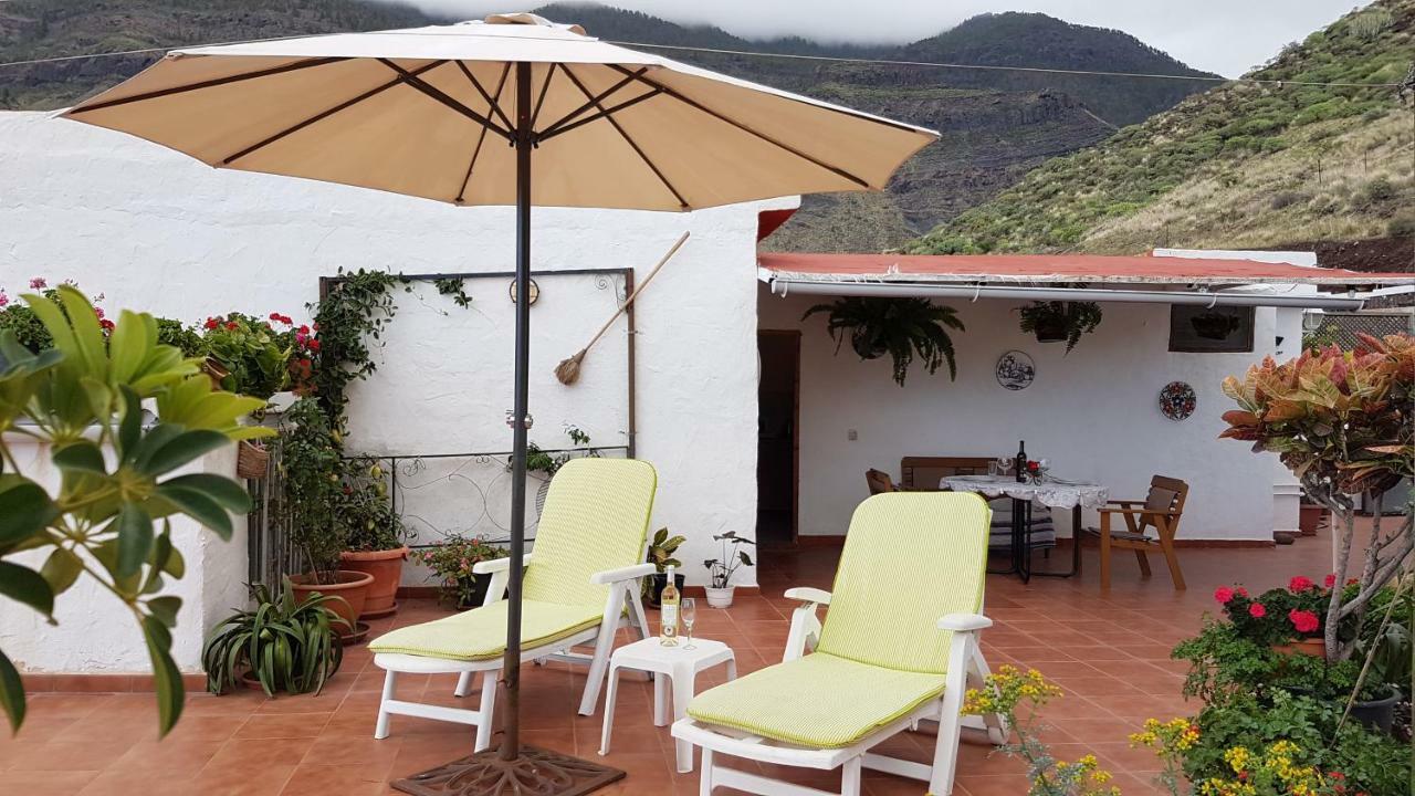 Atico Con Gran Terraza En El Risco De Agaete-Wifi Apartment Agaete  Exterior photo