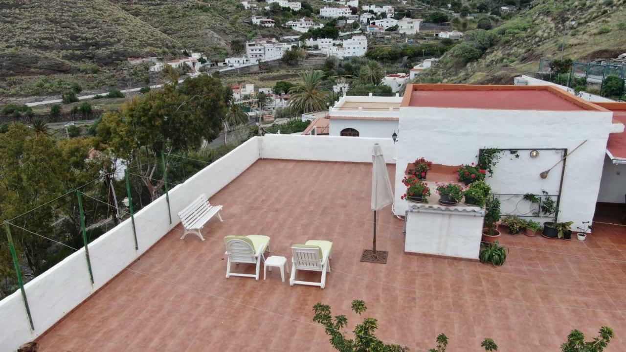 Atico Con Gran Terraza En El Risco De Agaete-Wifi Apartment Agaete  Exterior photo